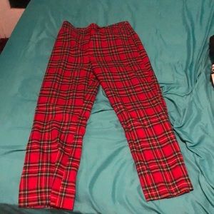 forever 21 checkered pants